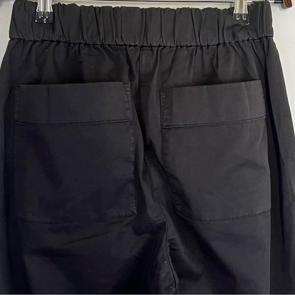 Everlane Womens Pull On Pant Size 6 Black High Waist Straight Leg Organic Cotton - Picture 7 of 15